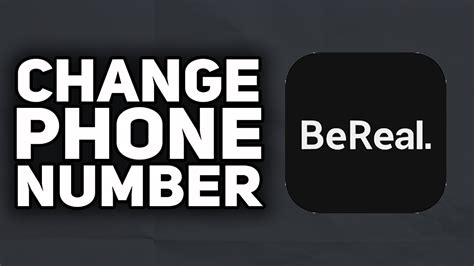 change bereal phone number|how to change phone number in BeReal : r/bereal